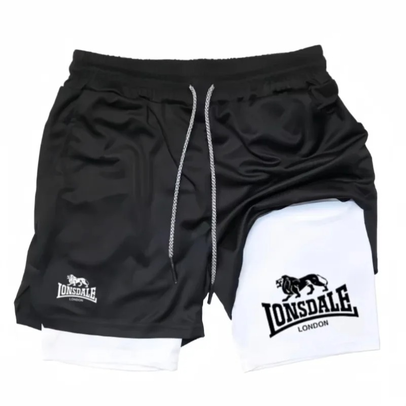 Summer Harajuku 2-in-1 Running - Compression Shorts Athletes avaliação e preço