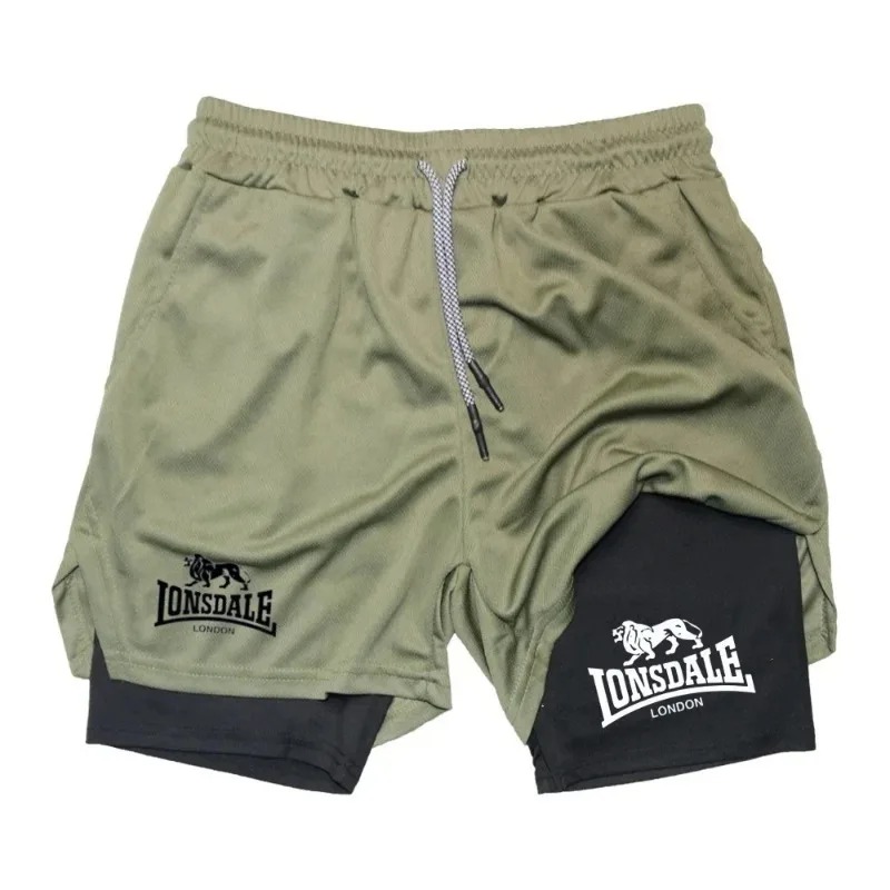 Summer Harajuku 2-in-1 Running - Compression Shorts Athletes avaliação e preço