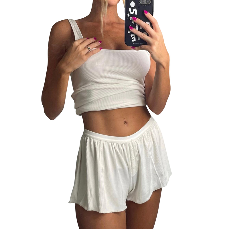 FX-Women Summer Lounge Set Rib - Tank Top Ribbed avaliação e preço