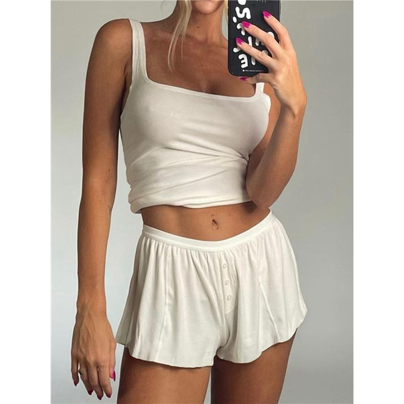 FX-Women Summer Lounge Set Rib - Tank Top Ribbed avaliação e preço