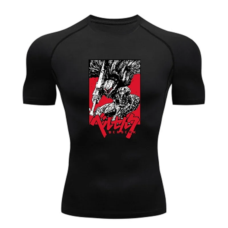 Sportswear for Men Gym Anime B - T Shirt Tight Fit avaliação e preço