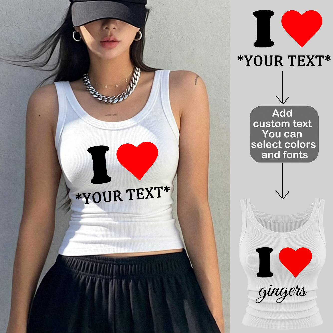 Personalization Custom Sleevel - Tank Top Ribbed avaliação e preço