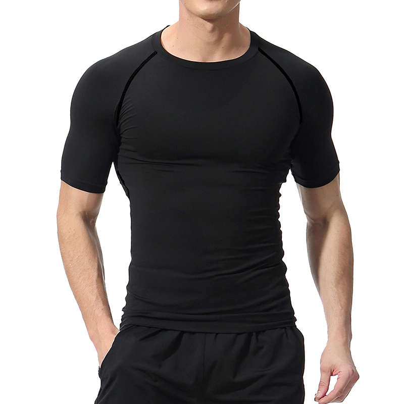 Cross Print Compression Shirt  - Base Layer Top avaliação e preço