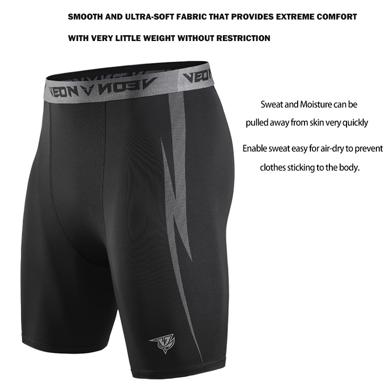 Black Compression Shorts Men S - Compression Shorts Athletes avaliação e preço
