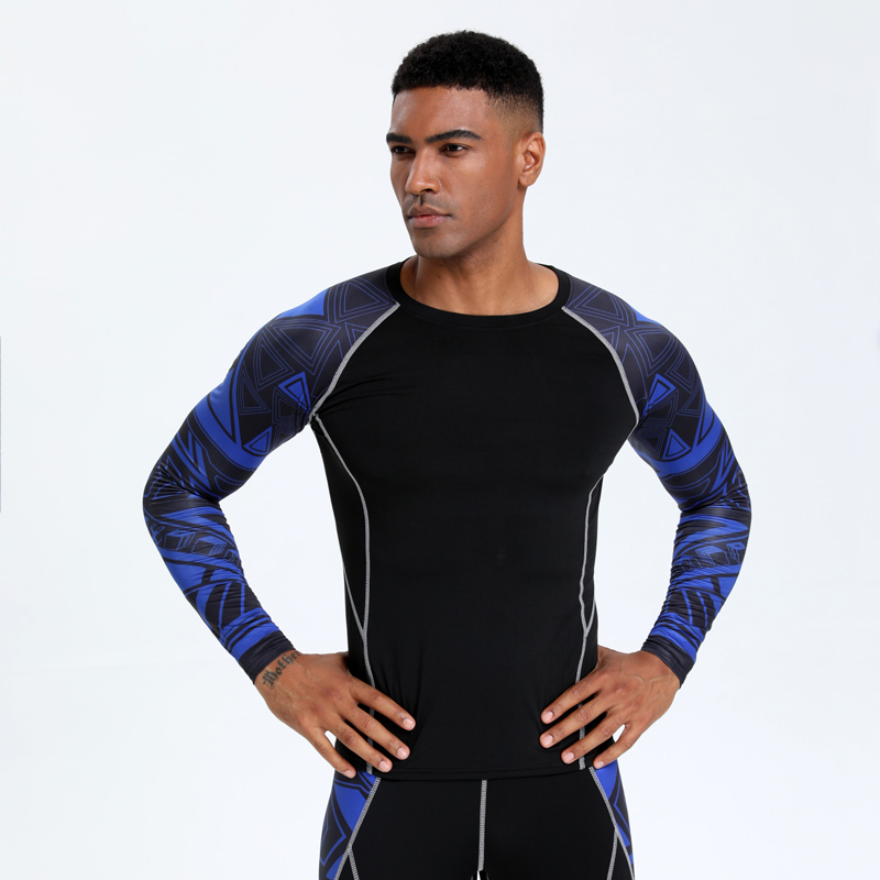 Men's PRO Sports Fitness Suit: - Compression Long Pant avaliação e preço