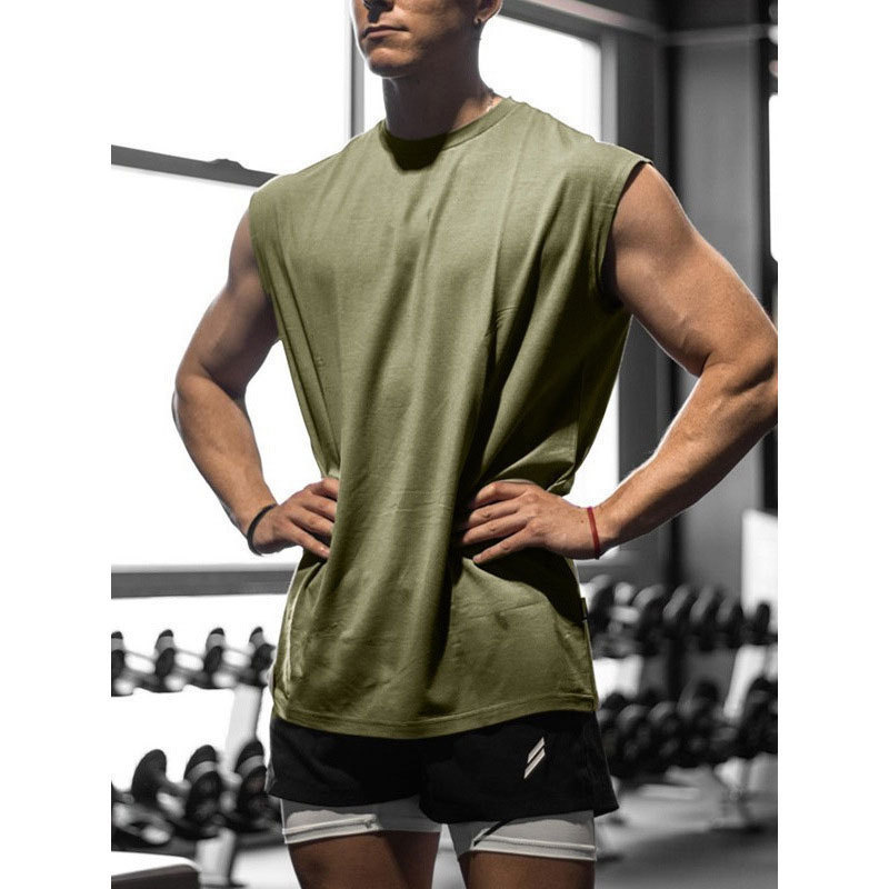 2024 newest Summer Gym Vest Hi - Sleeveless Undershirt avaliação e preço
