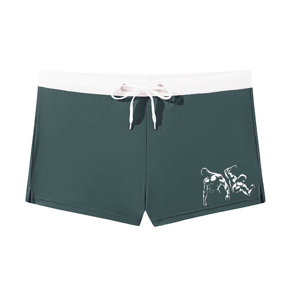 Men's Creative Printed Swim Tr - Trunk Breathable Men avaliação e preço