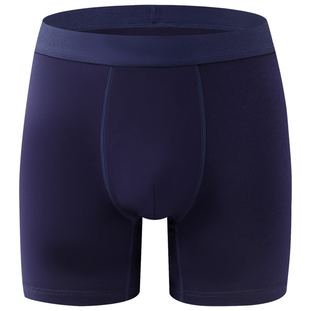 Men Long Leg Boxers Breathable - Bamboo Fiber Trunk avaliação e preço
