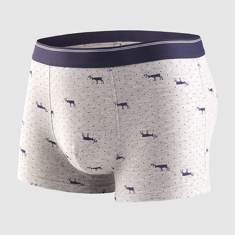 4pcs Men's Panties Sexy Shorts - Boxer Brief Pack Cotton avaliação e preço