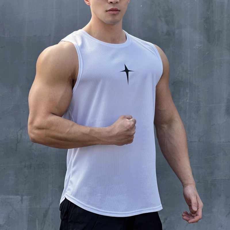summer Sleeveless vest outdoor - Undershirt Crew Neck avaliação e preço