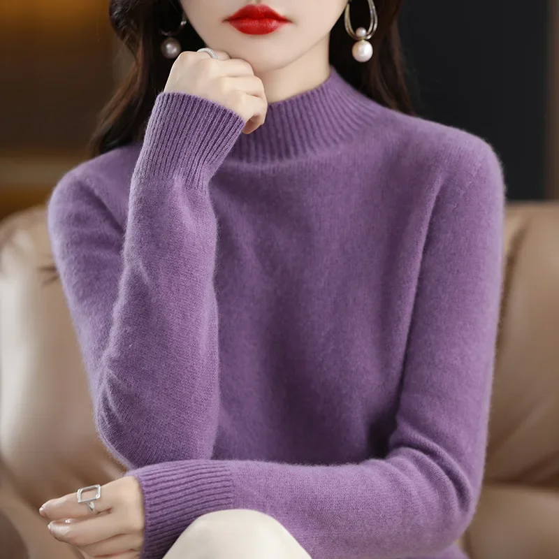 Autumn Winter Women Sweater Ko - Thermal Long John avaliação e preço