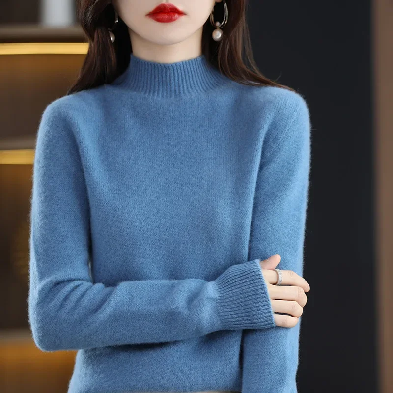 Autumn Winter Women Sweater Ko - Thermal Long John avaliação e preço