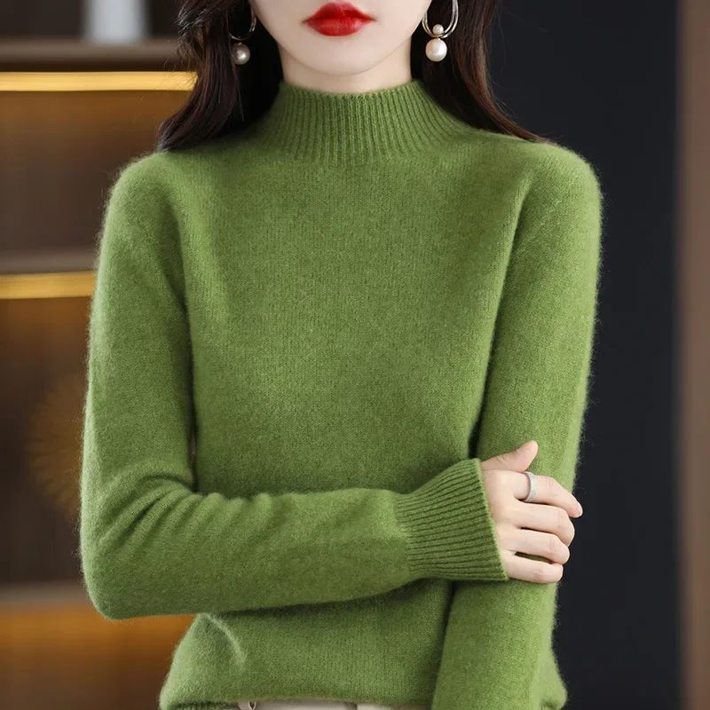 Autumn Winter Women Sweater Ko - Thermal Long John avaliação e preço