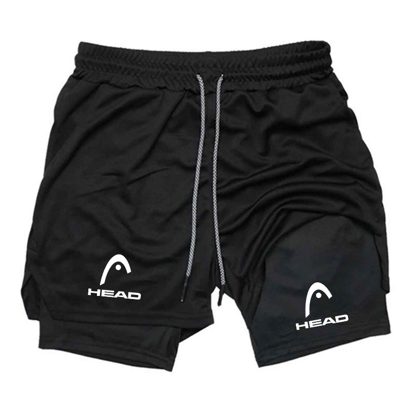 Cross Print 2 in 1 Workout Run - Compression Shorts Athletes avaliação e preço