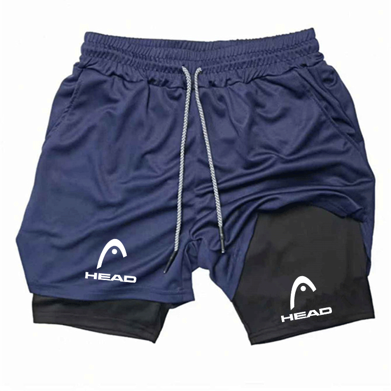 Cross Print 2 in 1 Workout Run - Compression Shorts Athletes avaliação e preço