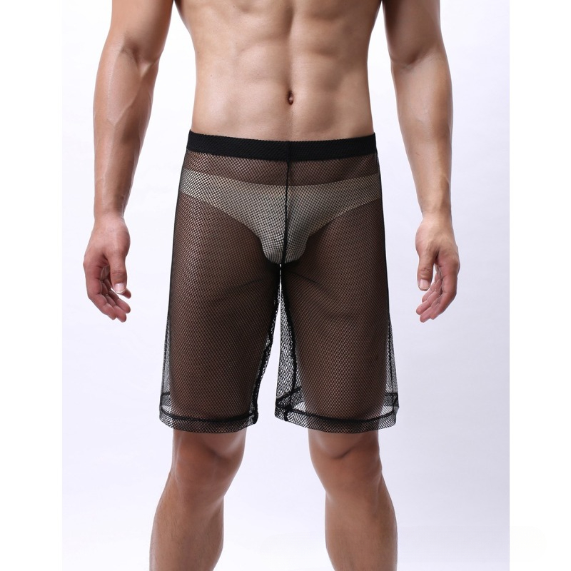 Low Rise Mesh Erotic Underwear - Pouch Boxer Pouch avaliação e preço