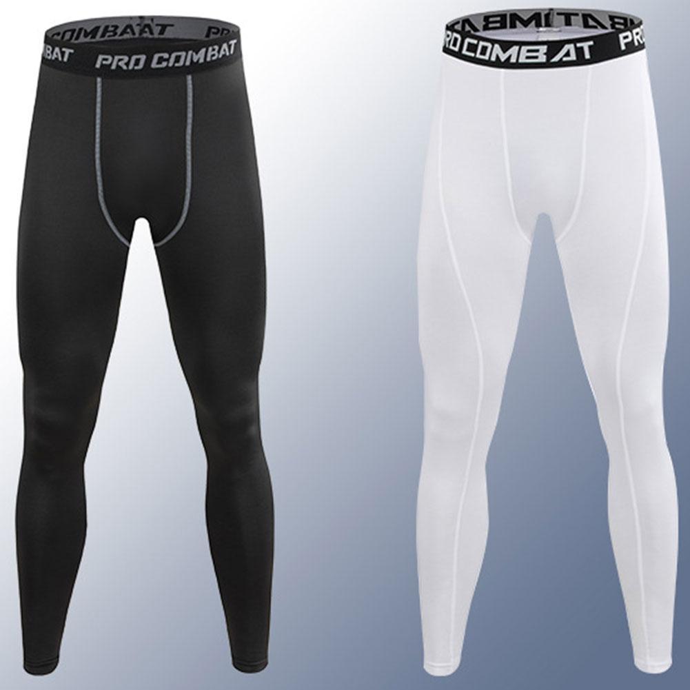 1Pcs Leggings Men Gym Running  - Compression Long Pant avaliação e preço