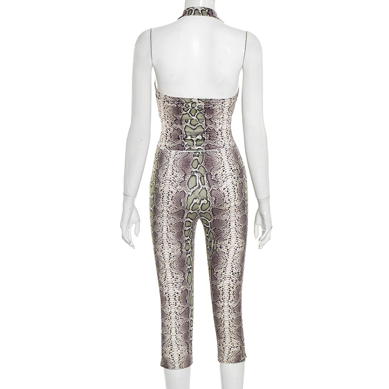 Serpentine Print Women Sexy 2  - Suspender Tank Top avaliação e preço