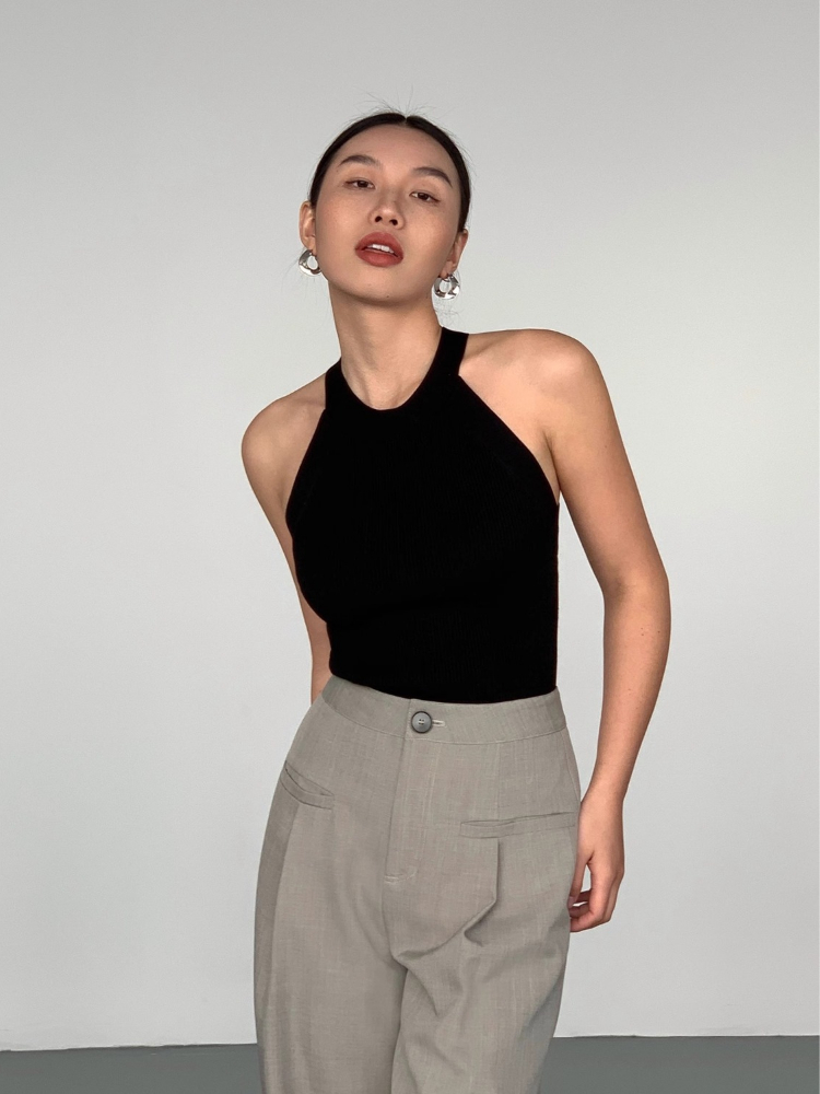 AOSSVIAO 2026 Summer Slim Rend - Suspender Tank Top avaliação e preço