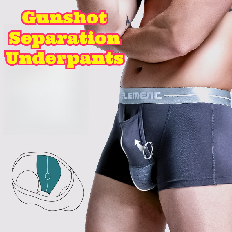 Men Ice Silk Separate Pouch Bo - Pouch Boxer Pouch avaliação e preço