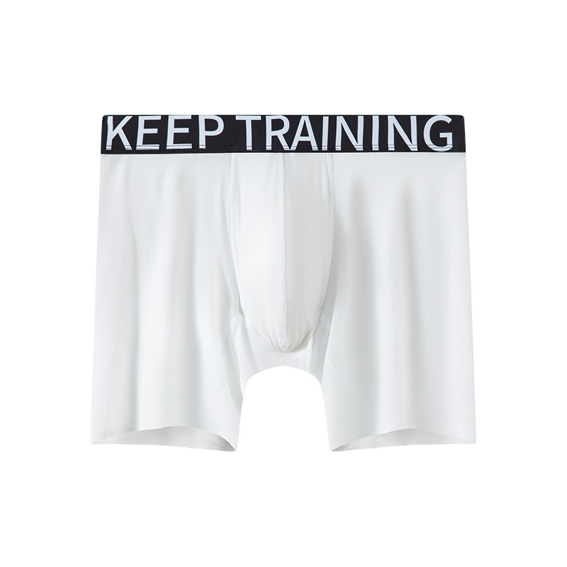 Men's Ice Silk Long Leg Boxer  - Long Leg Trunk Men avaliação e preço