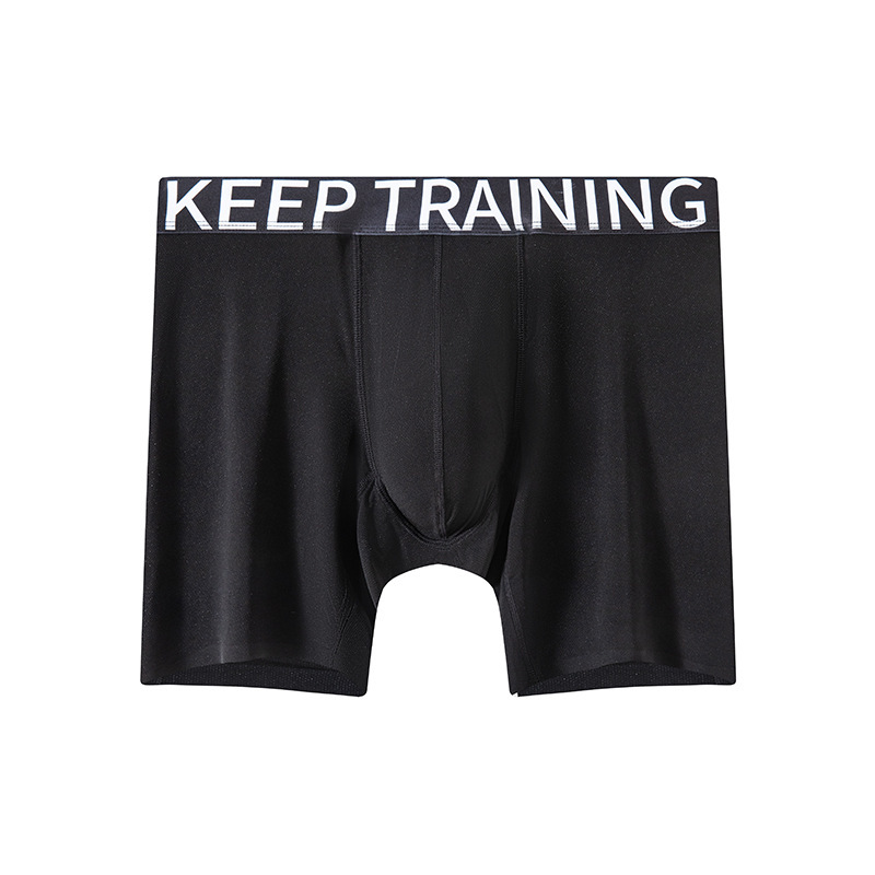 Men's Ice Silk Long Leg Boxer  - Long Leg Trunk Men avaliação e preço