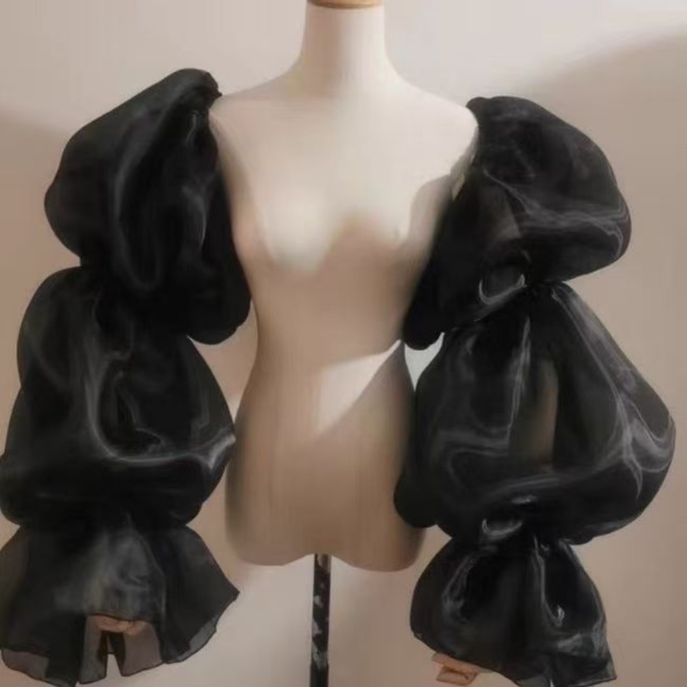 Elegant Puffy Wedding Arm Slee - Thermal Long John avaliação e preço