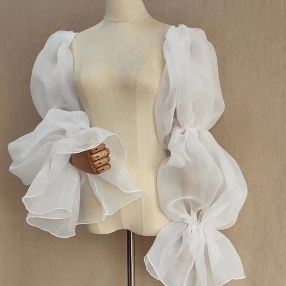 Elegant Puffy Wedding Arm Slee - Thermal Long John avaliação e preço