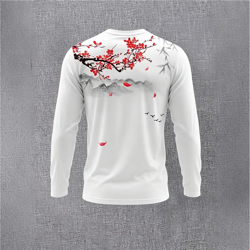 Chinese Style Ink Plum Blossom - Base Layer Top avaliação e preço