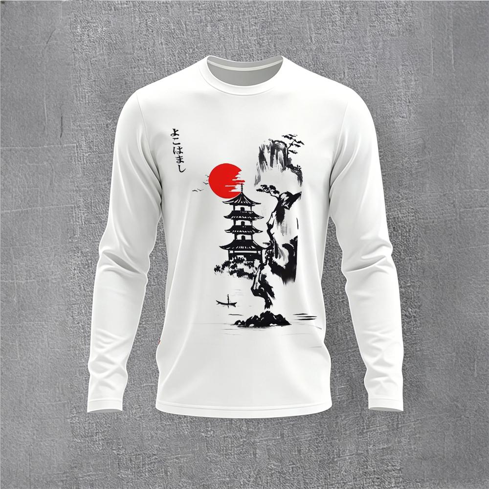 Chinese Style Ink Plum Blossom - Base Layer Top avaliação e preço