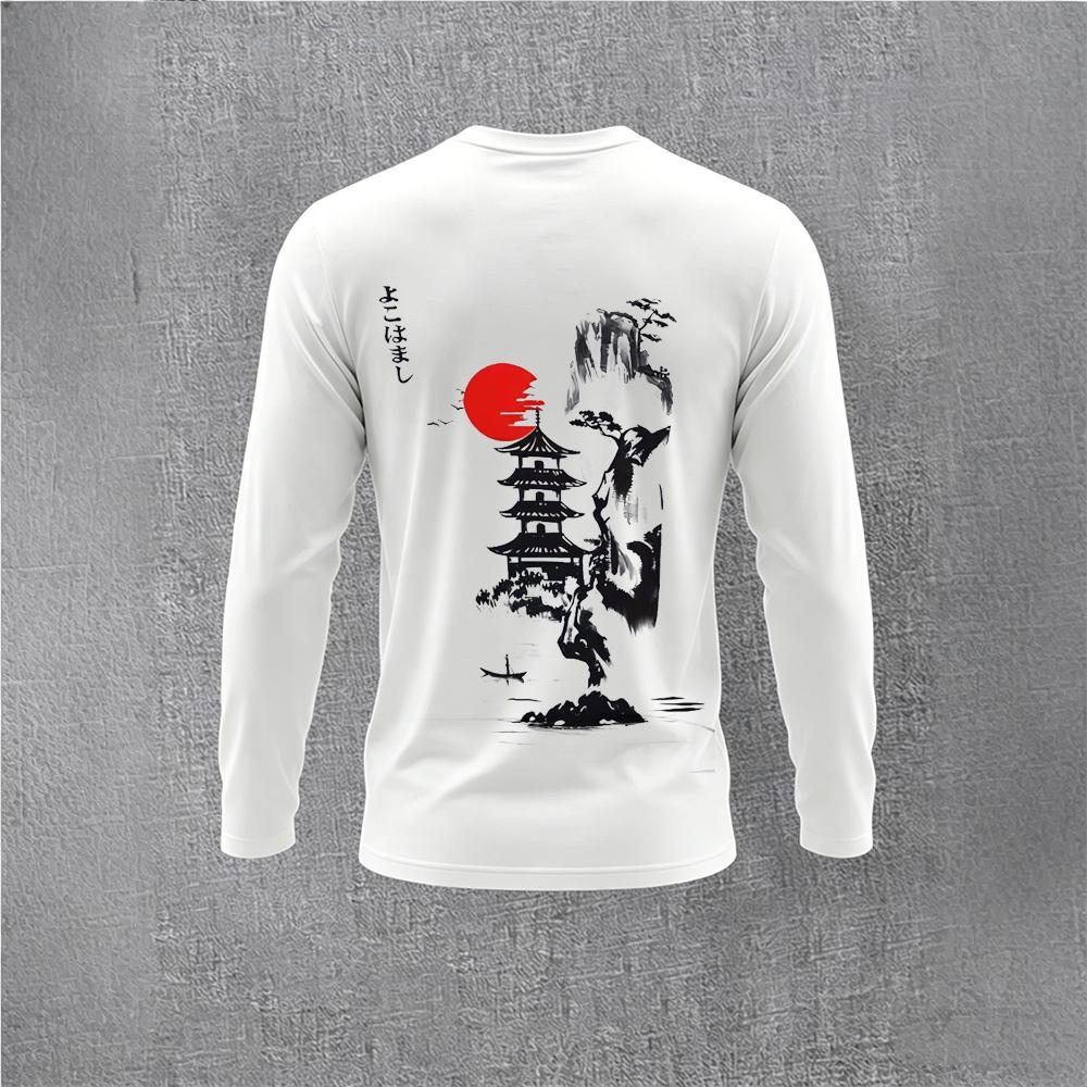 Chinese Style Ink Plum Blossom - Base Layer Top avaliação e preço