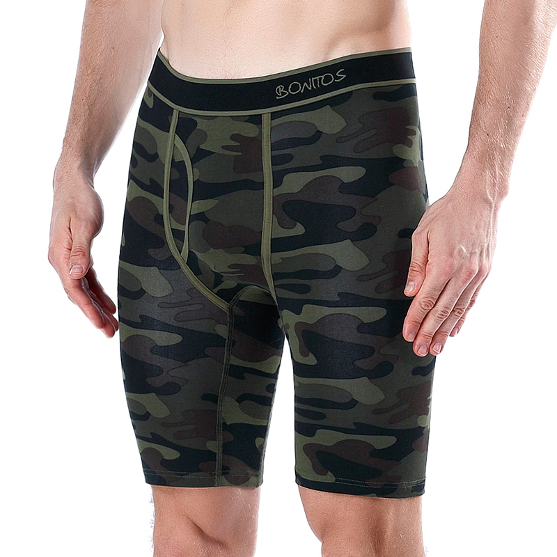 Front Opening Long Men's Panti - Boxer Brief Pack Cotton avaliação e preço
