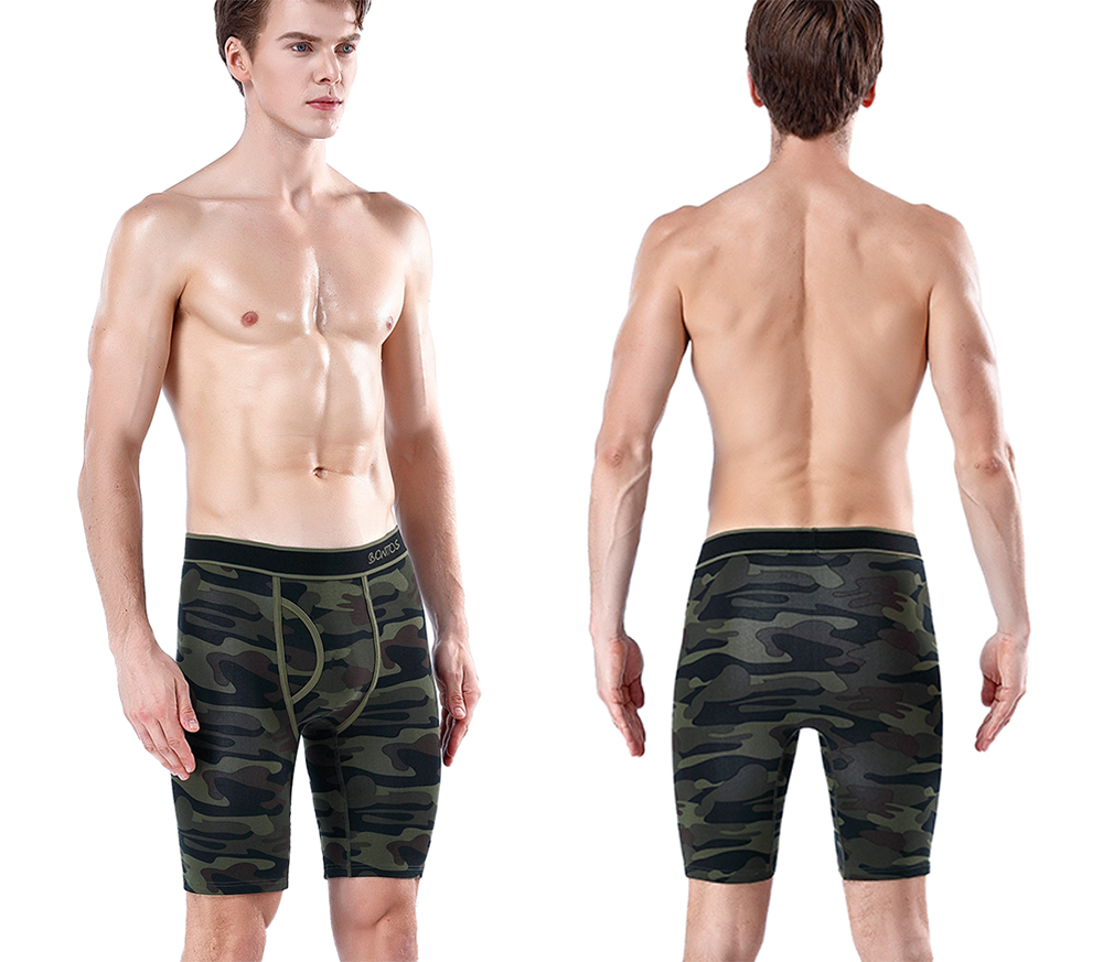 Front Opening Long Men's Panti - Boxer Brief Pack Cotton avaliação e preço