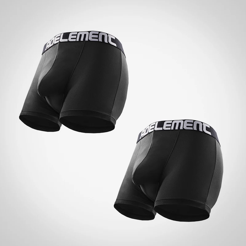 2PCS Men Dual Pouch Separate D - Pouch Boxer Pouch avaliação e preço