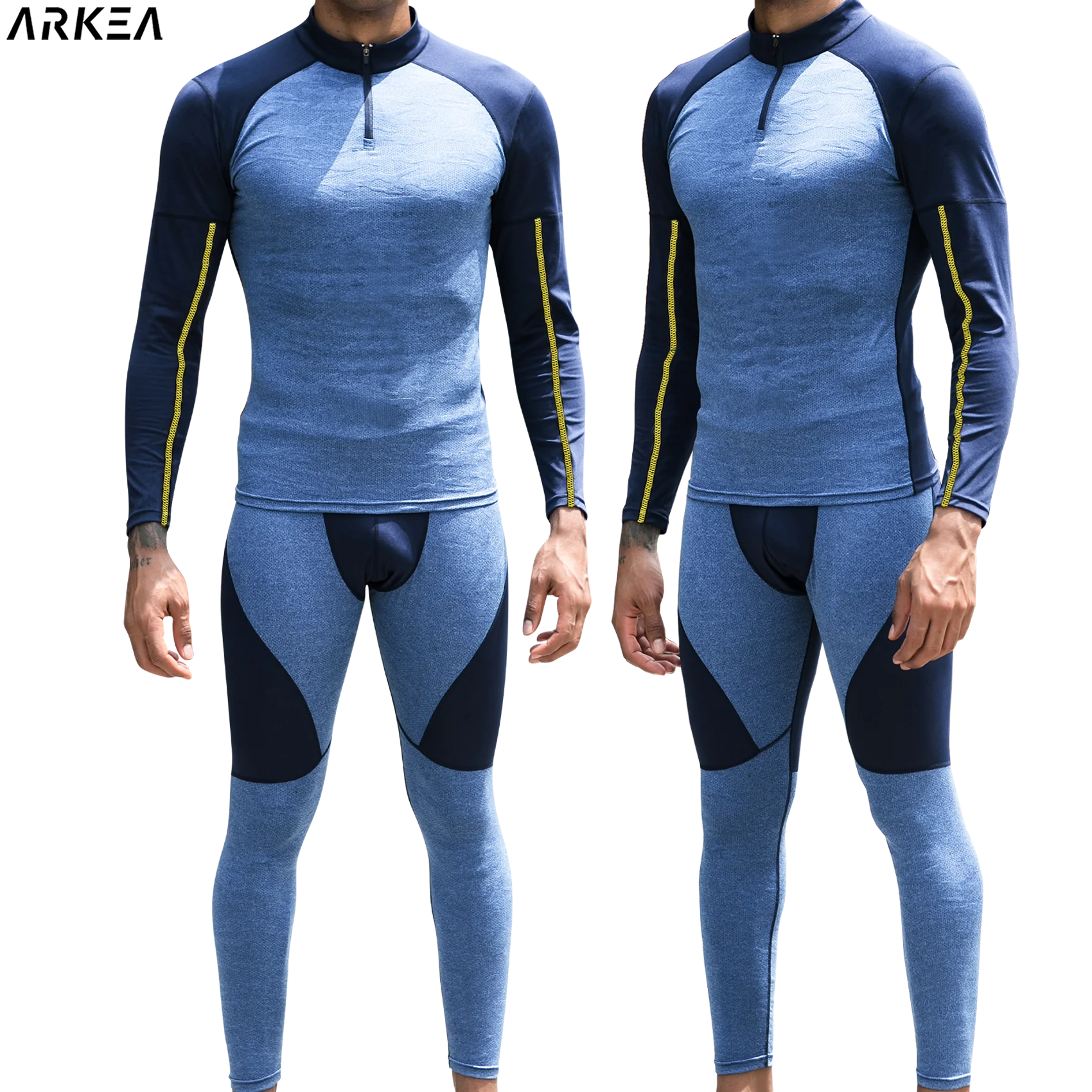 Mens Running Set Compression T - Compression Long Pant avaliação e preço