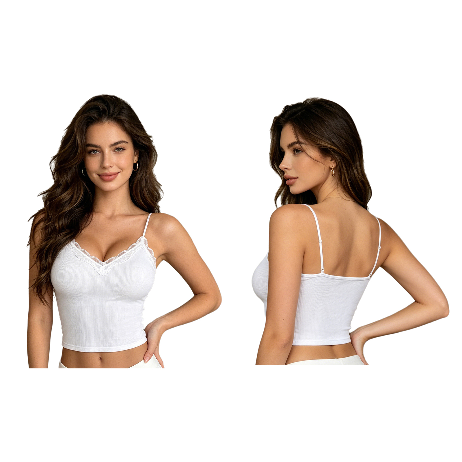 Women's Yoga Camisole with Bui - Tank Top Ribbed avaliação e preço