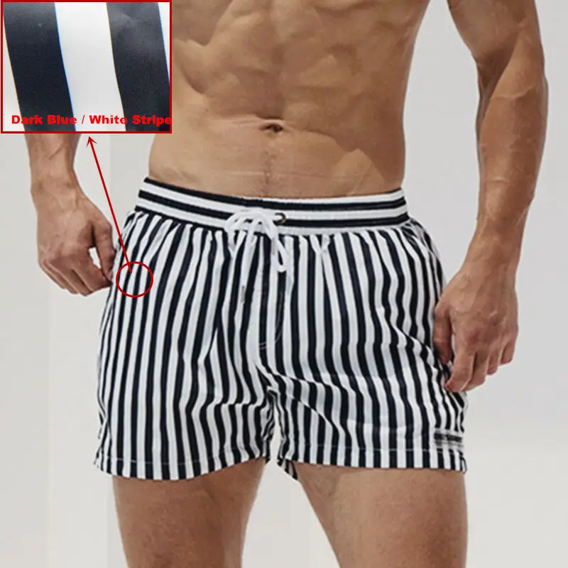Beach Swimming Shorts For Men  - Bamboo Fiber Trunk avaliação e preço