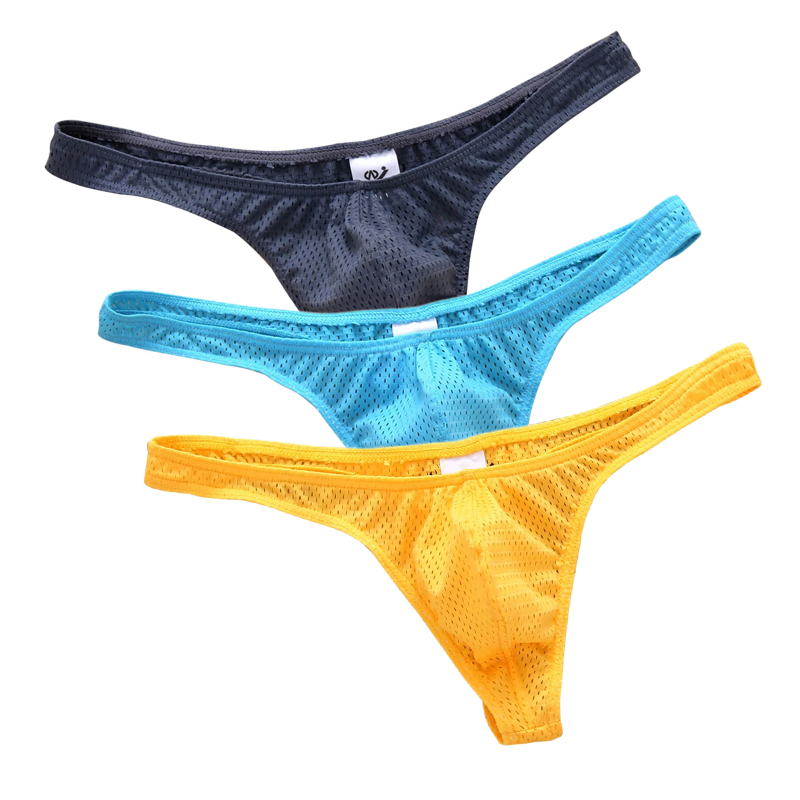 3PCS/Lot Men G-string And Thon - Multi Pack Underwear avaliação e preço