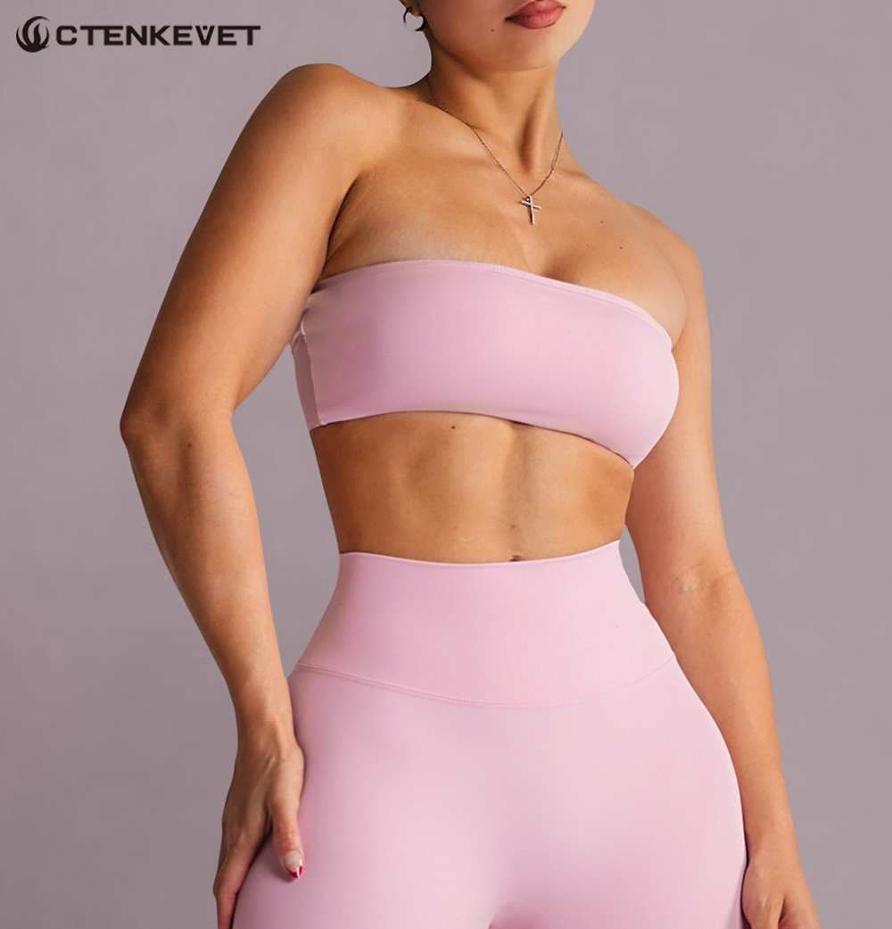 Strapless Sports Bra Gym Crop  - Quick Dry Underwear avaliação e preço