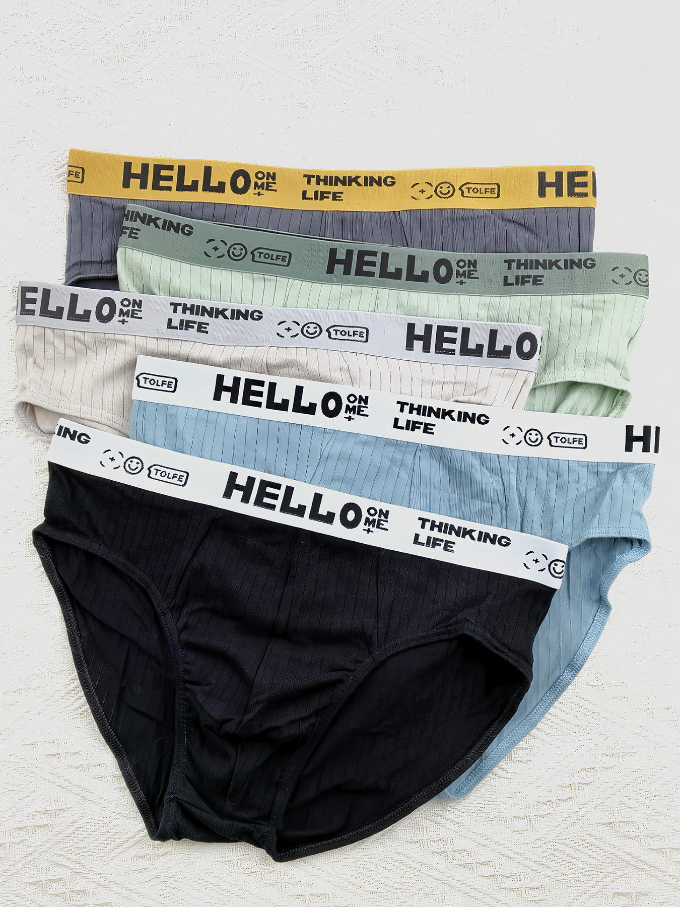 5-Pack Men's Cotton Briefs wit - Multi Pack Underwear avaliação e preço
