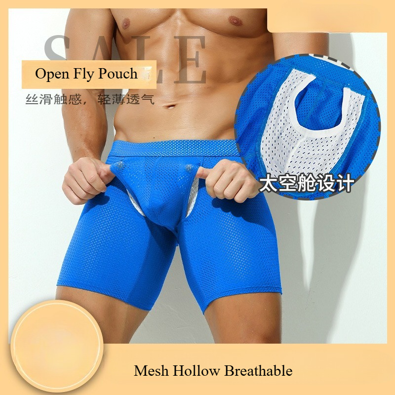 Supportive Open Fly Front Boxe - Mesh Sport Boxer avaliação e preço