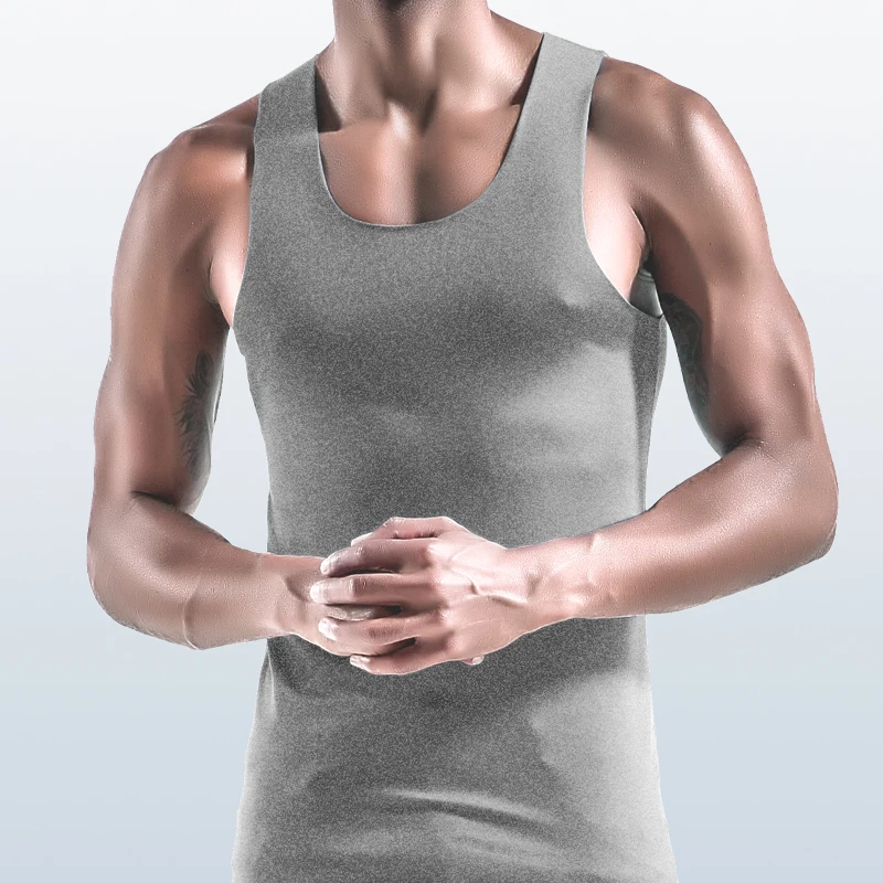 Men's Thin Vest U-Neck Large S - Undershirt Crew Neck avaliação e preço
