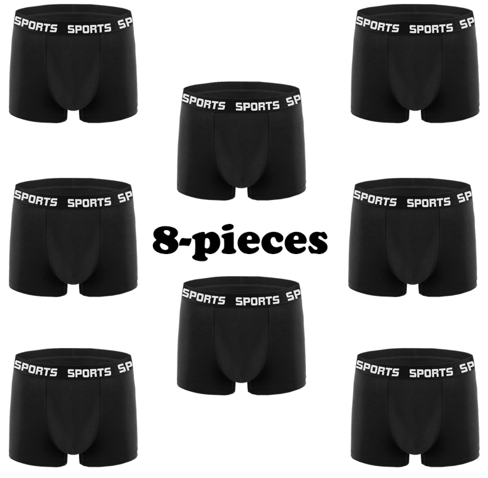 Supreme Comfort 8-Pack Men's S - Performance Boxer Sport avaliação e preço