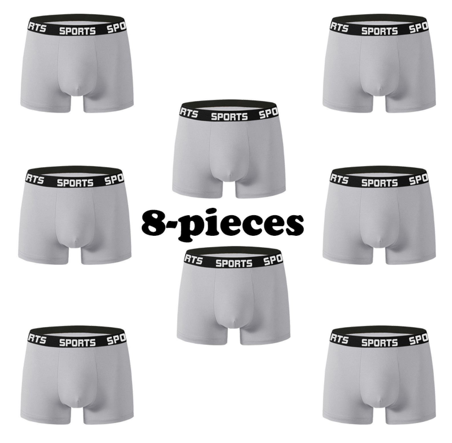 Supreme Comfort 8-Pack Men's S - Performance Boxer Sport avaliação e preço