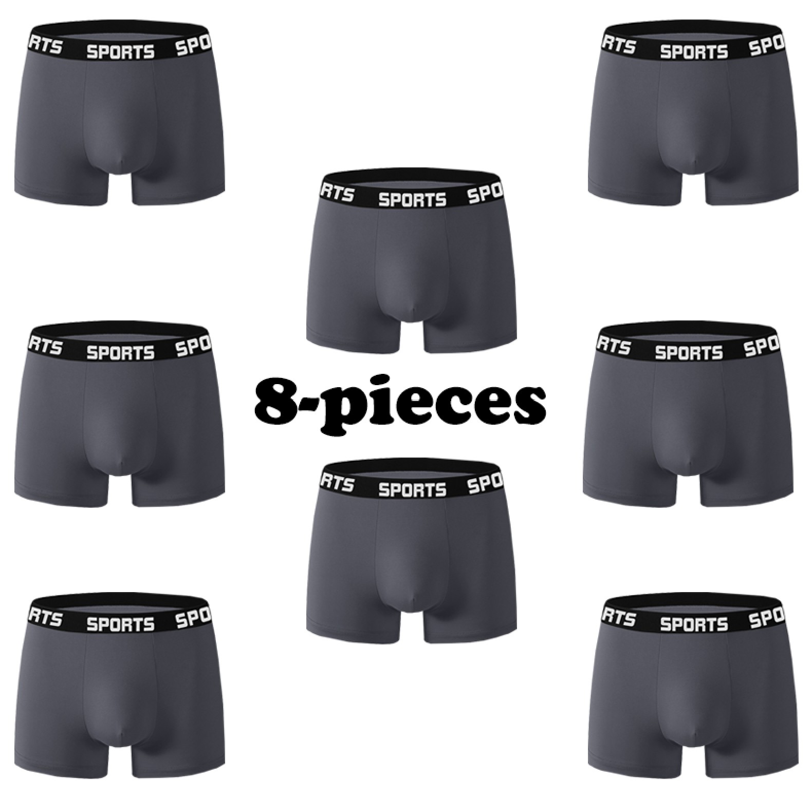 Supreme Comfort 8-Pack Men's S - Performance Boxer Sport avaliação e preço