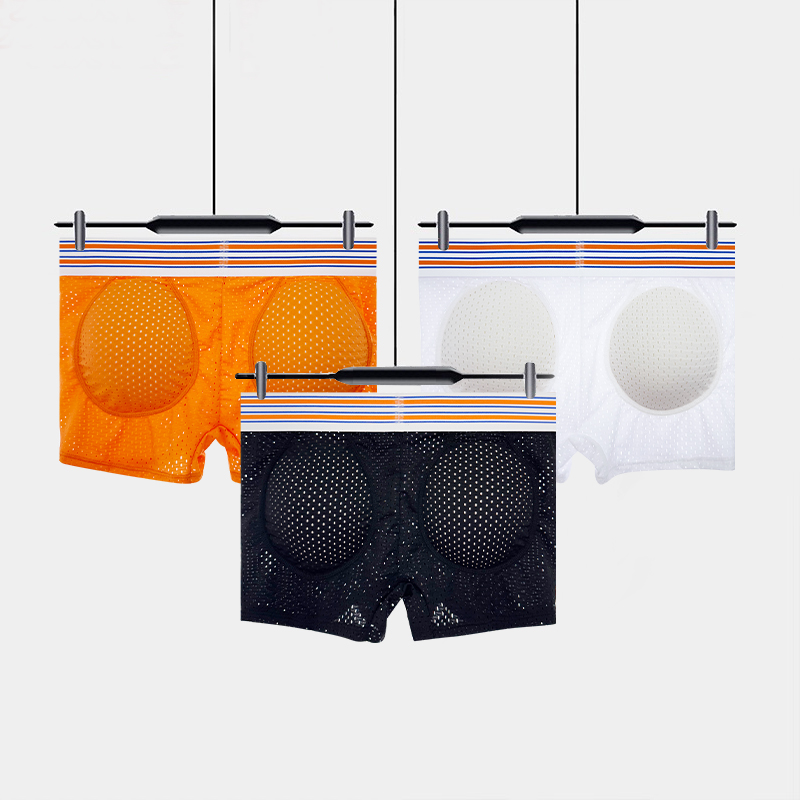 Fashionable Freely Detachable  - Mesh Sport Boxer avaliação e preço