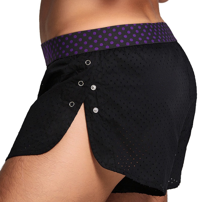 New Fashion Men button split B - Mesh Sport Boxer avaliação e preço