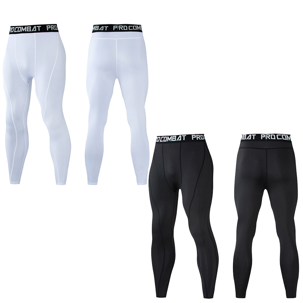 Leggings Men Gym Running Tight - Compression Long Pant avaliação e preço