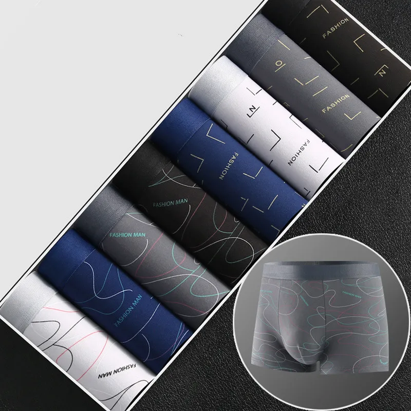 8Pcs/Lot Men's Sexy Underwear  - Multi Pack Underwear avaliação e preço
