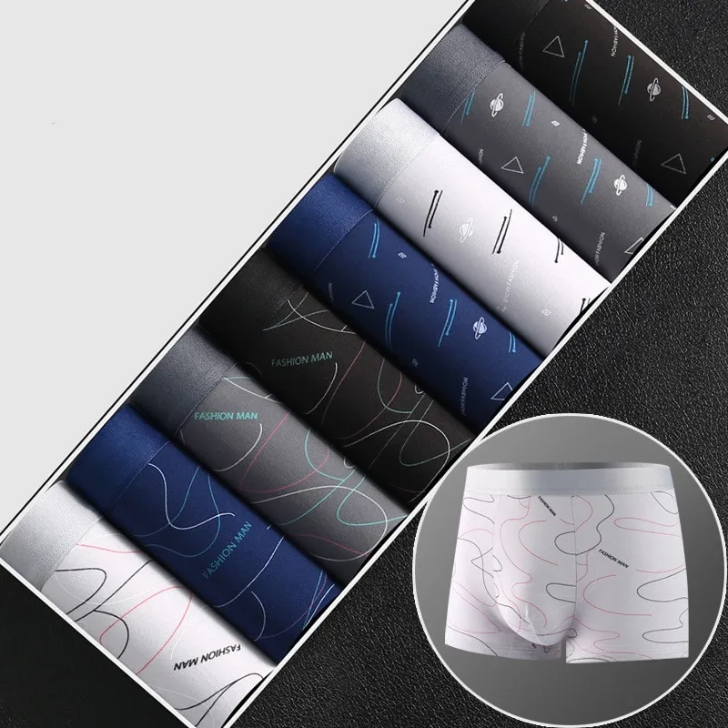 8Pcs/Lot Men's Sexy Underwear  - Multi Pack Underwear avaliação e preço